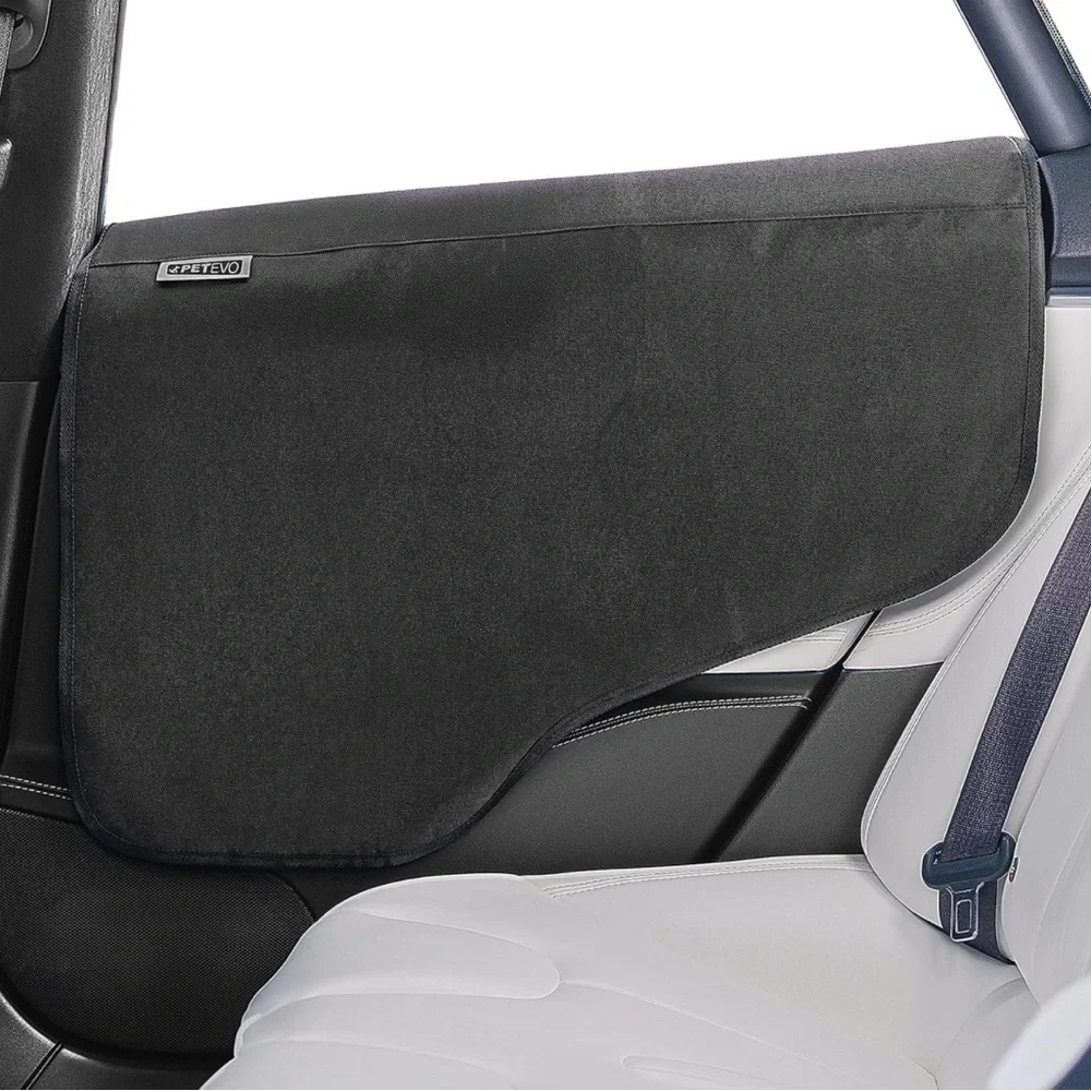 Petevo 2pc Interior Car Door Protectors, Protect From Dog Scratches Traveling